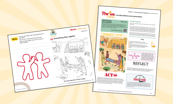 JOAL Activity sheets and Thrive pages