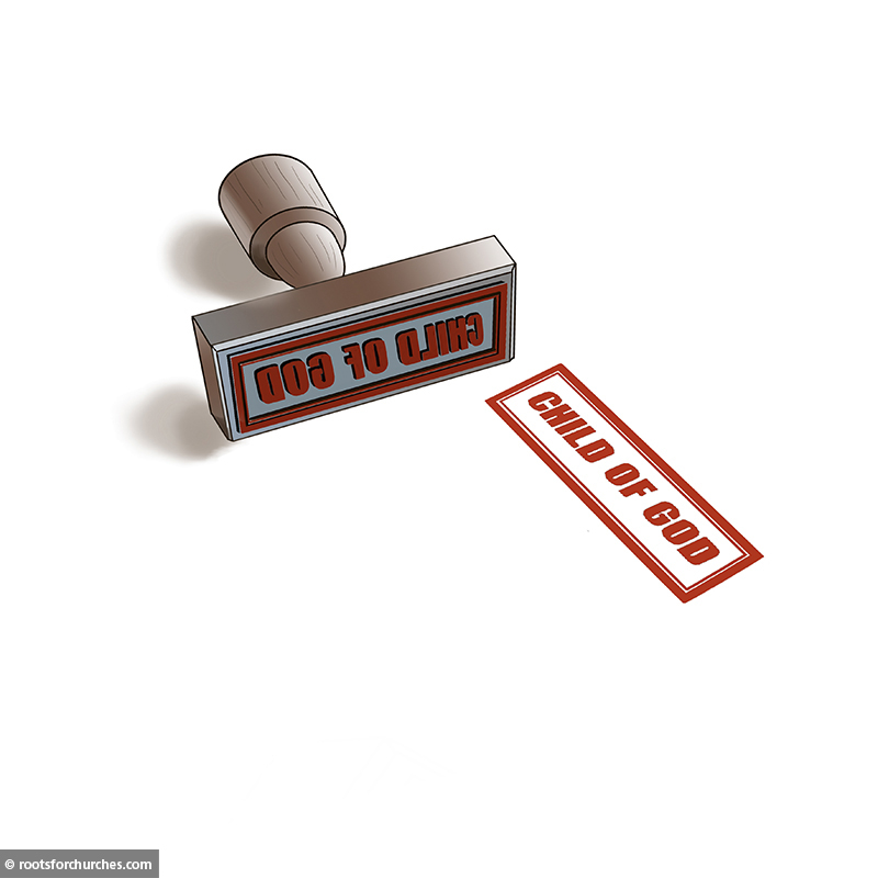 Child of god stamp