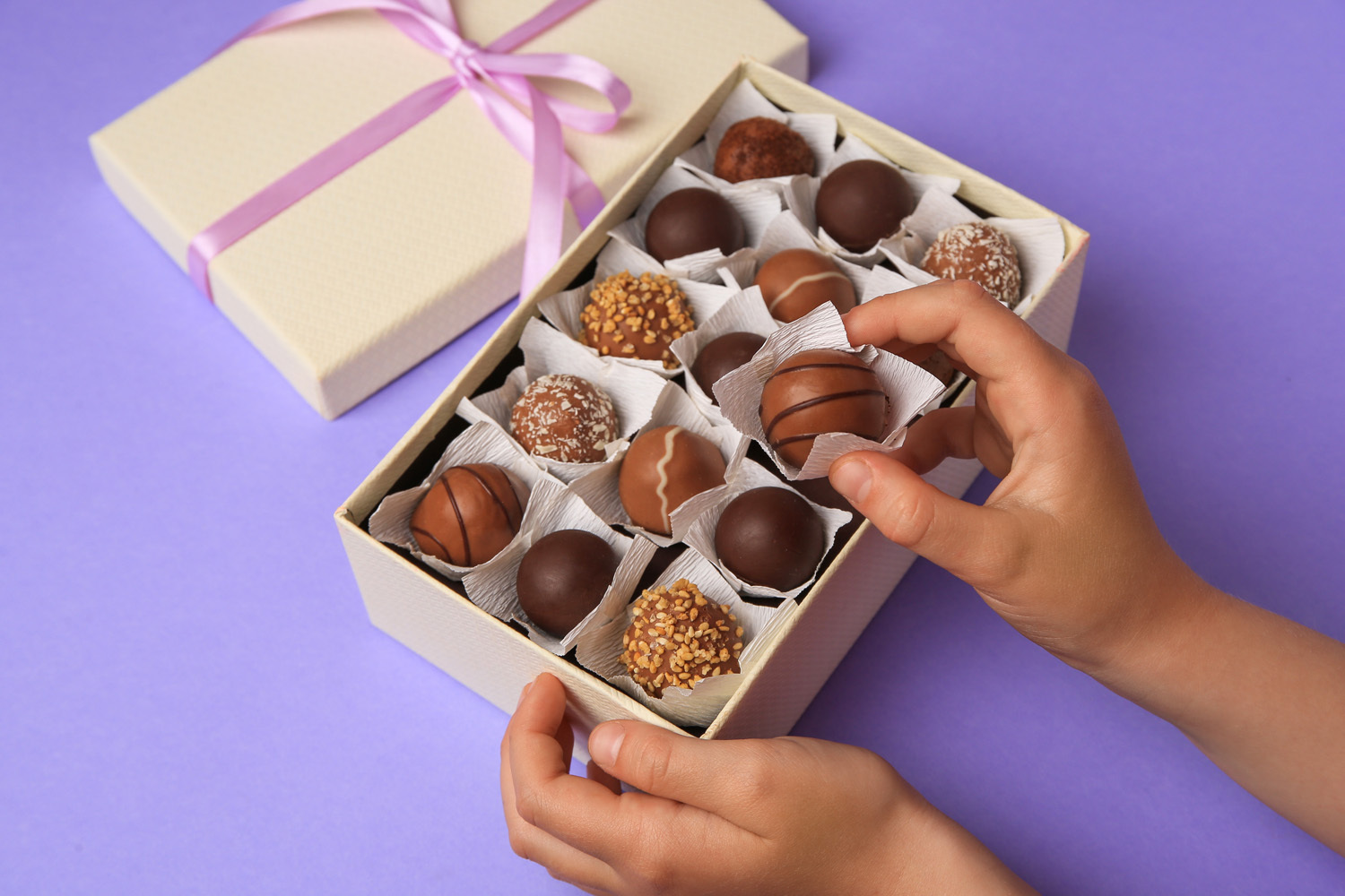 Chocolate selection box