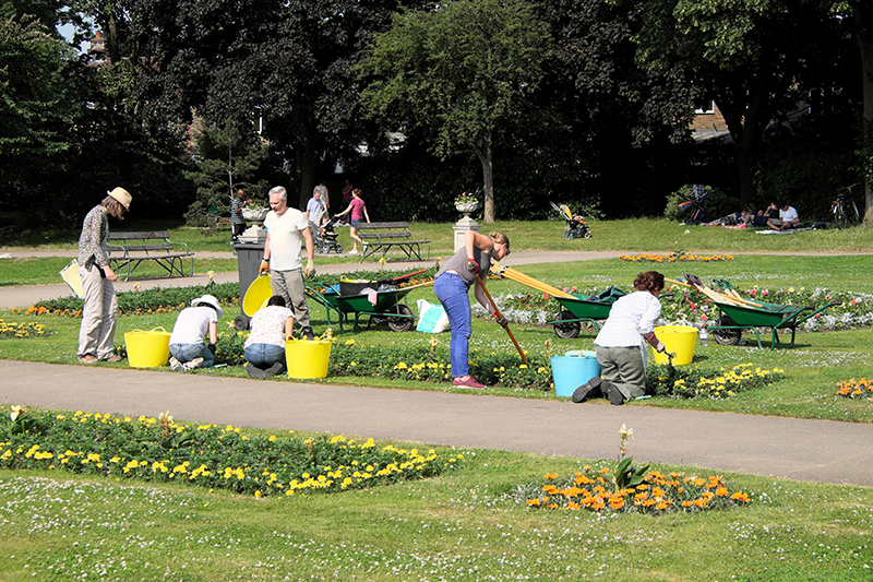 Community gardeners
