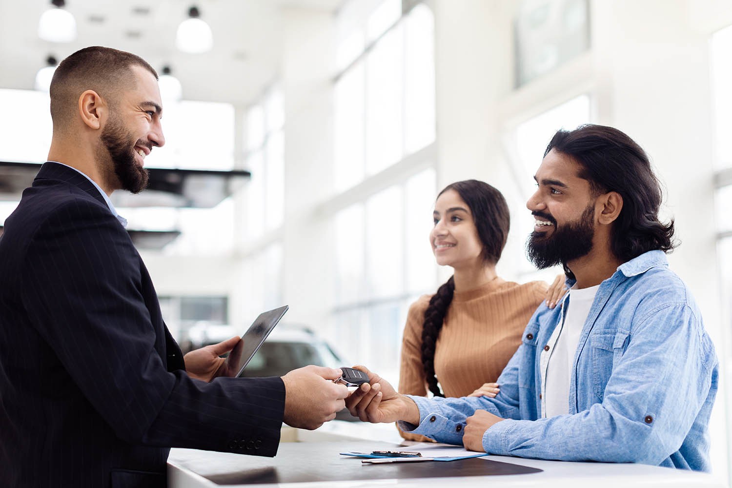 Customer service desk