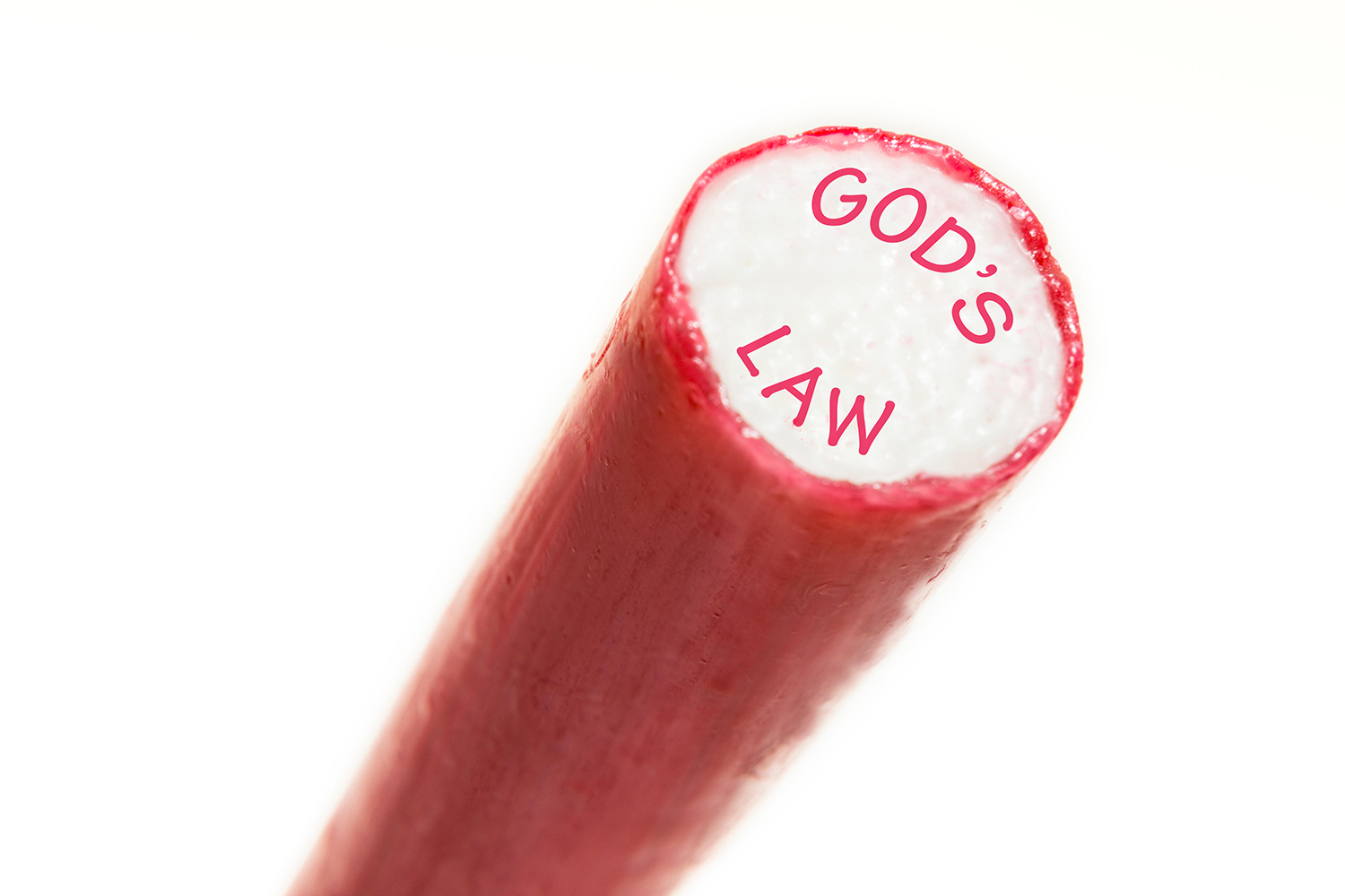 Gods law stick of rock