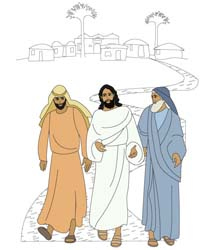 Jesus road to emmausweek