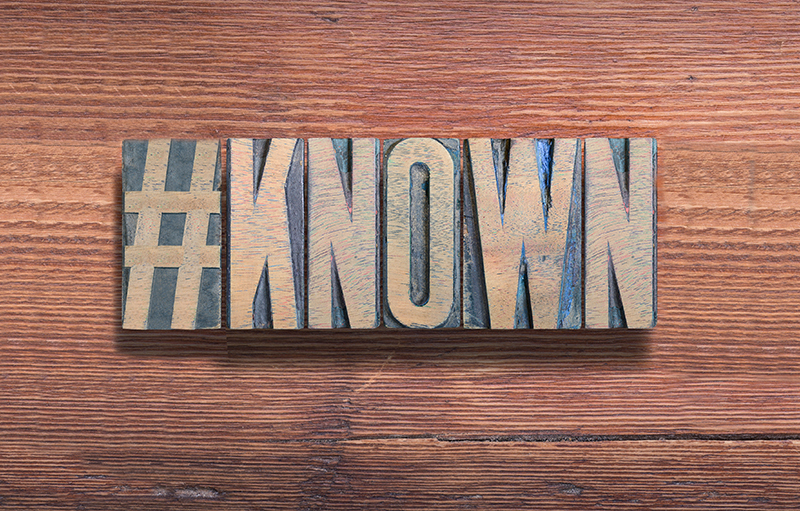 Known hashtag