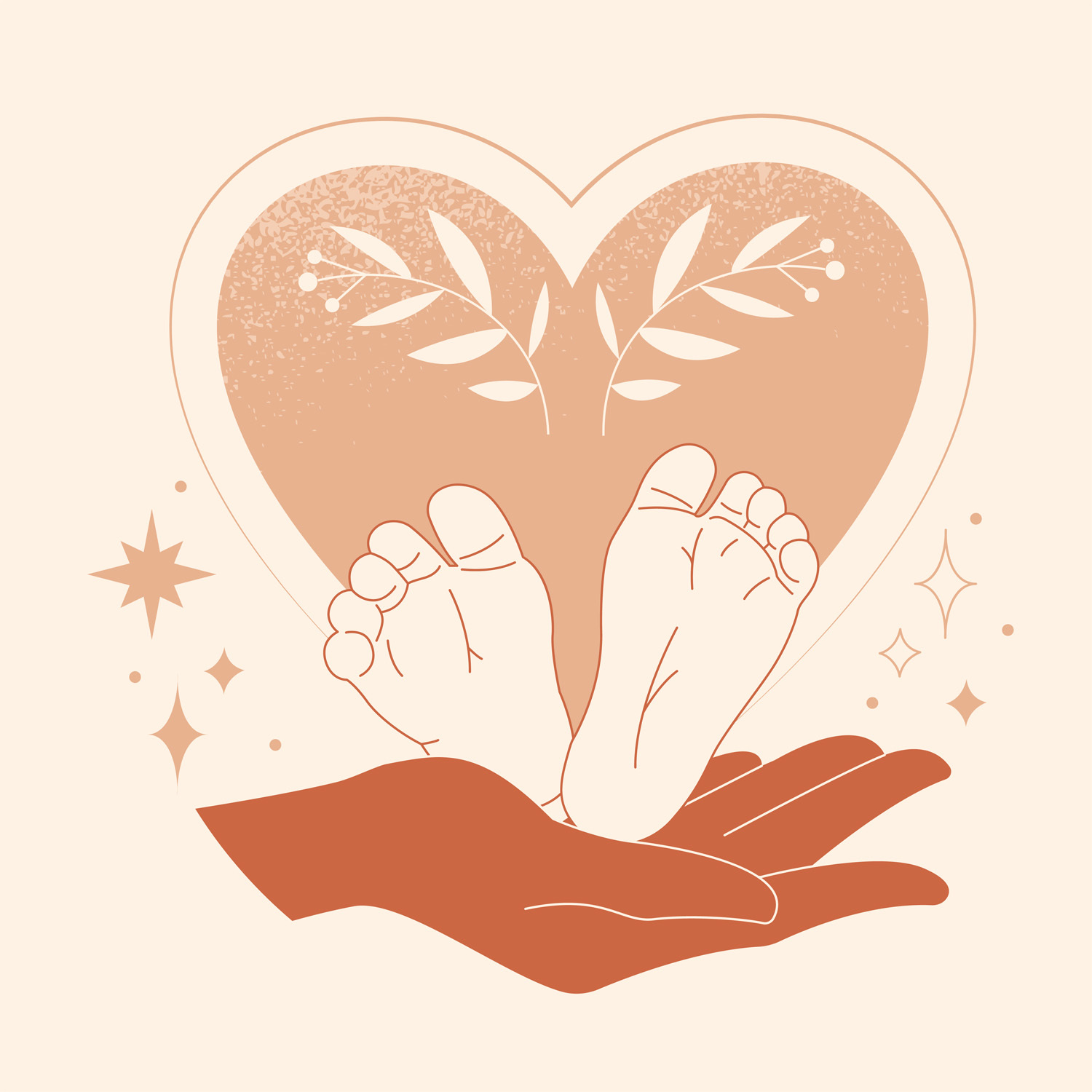 Motherly love graphic