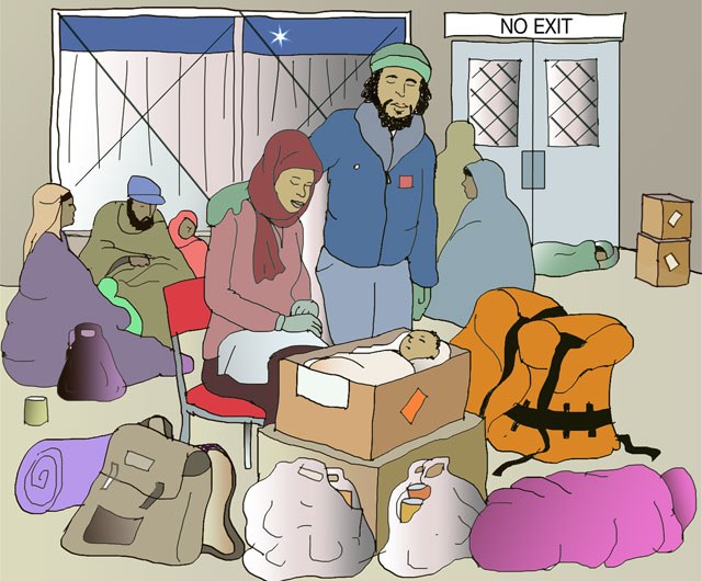 P39 modern nativity