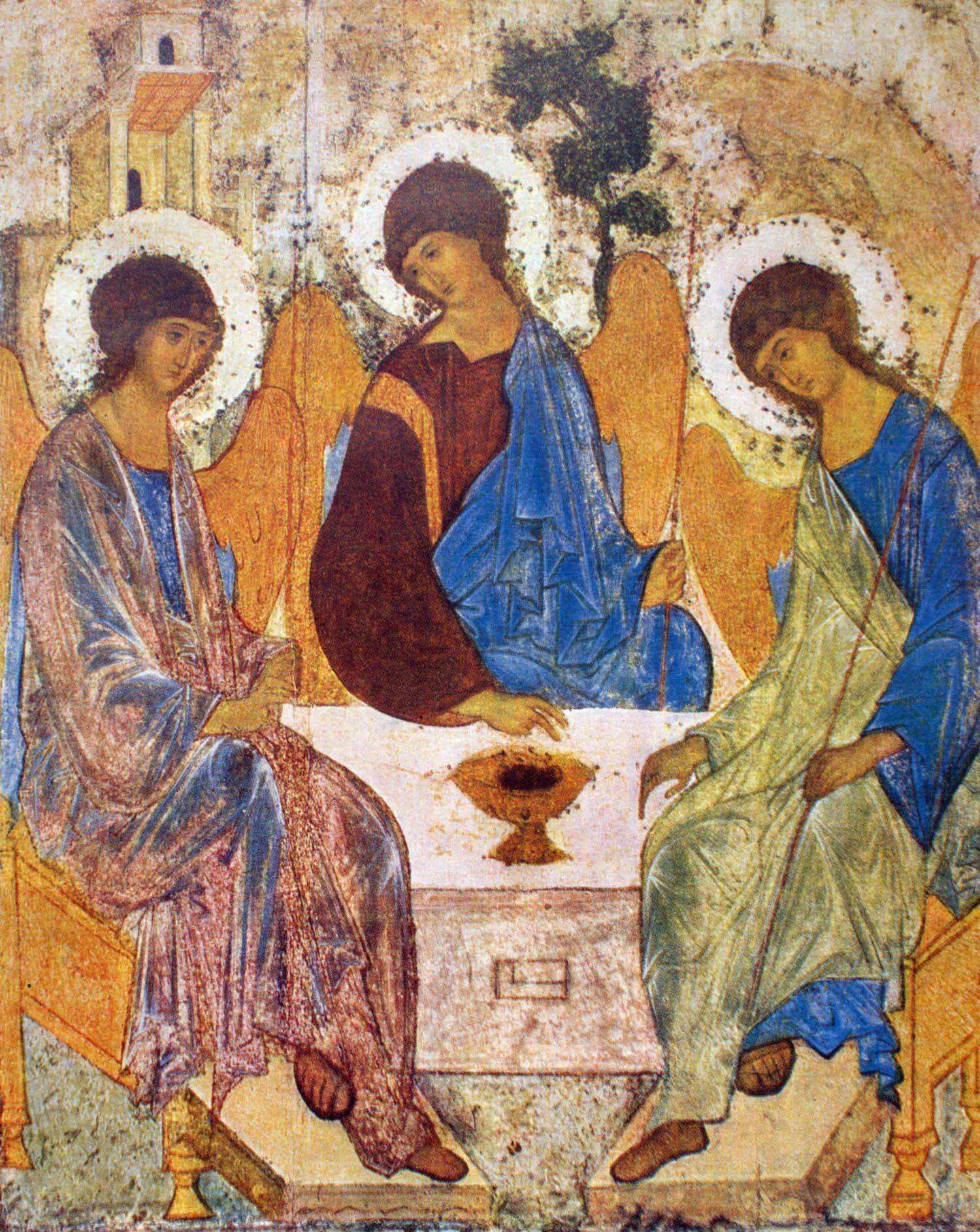 Rublev trinity painting