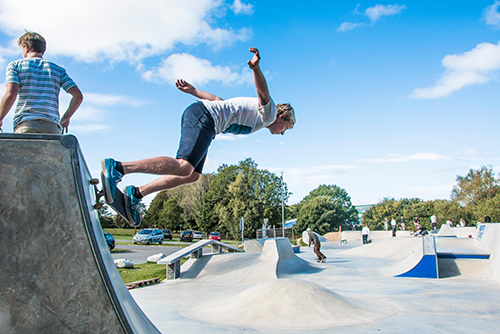 Skateboarder