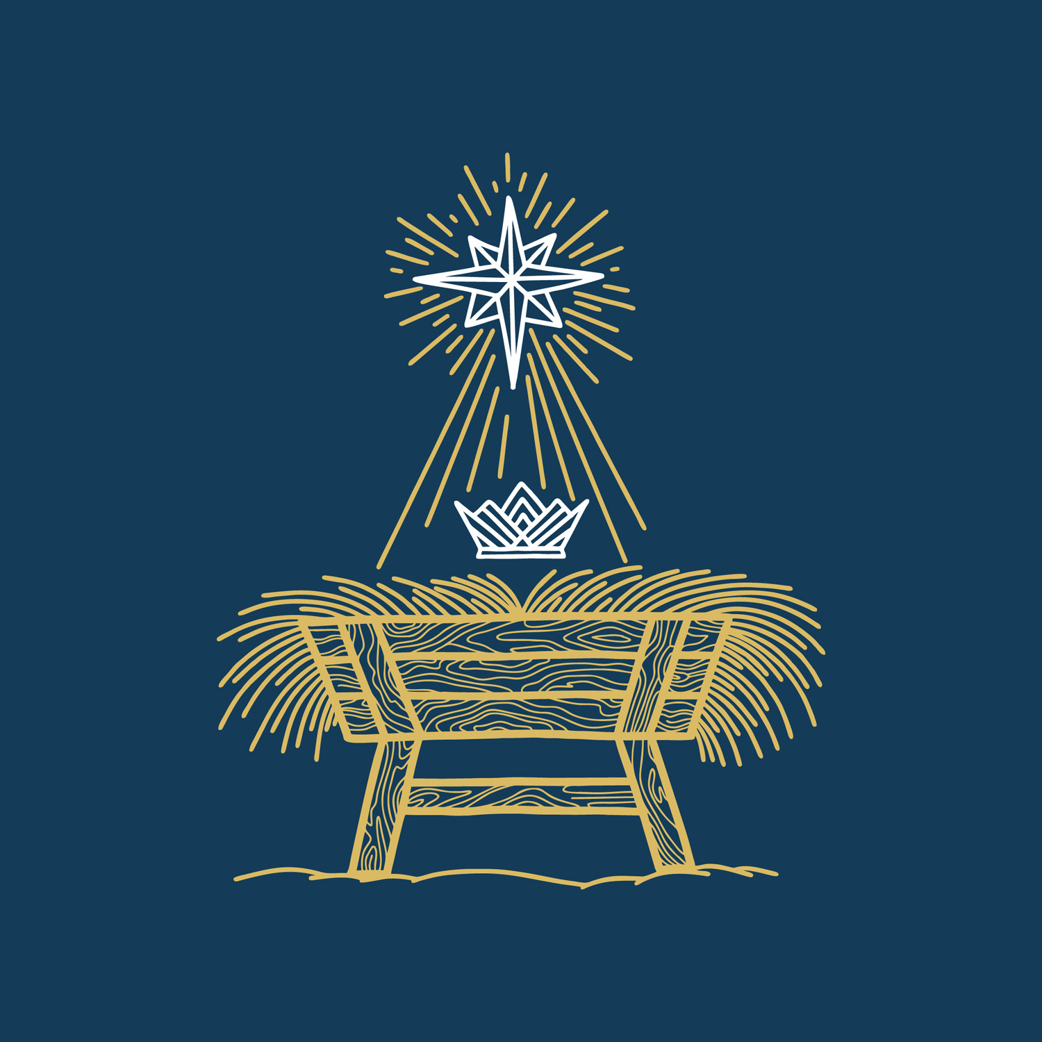 Star over manger
