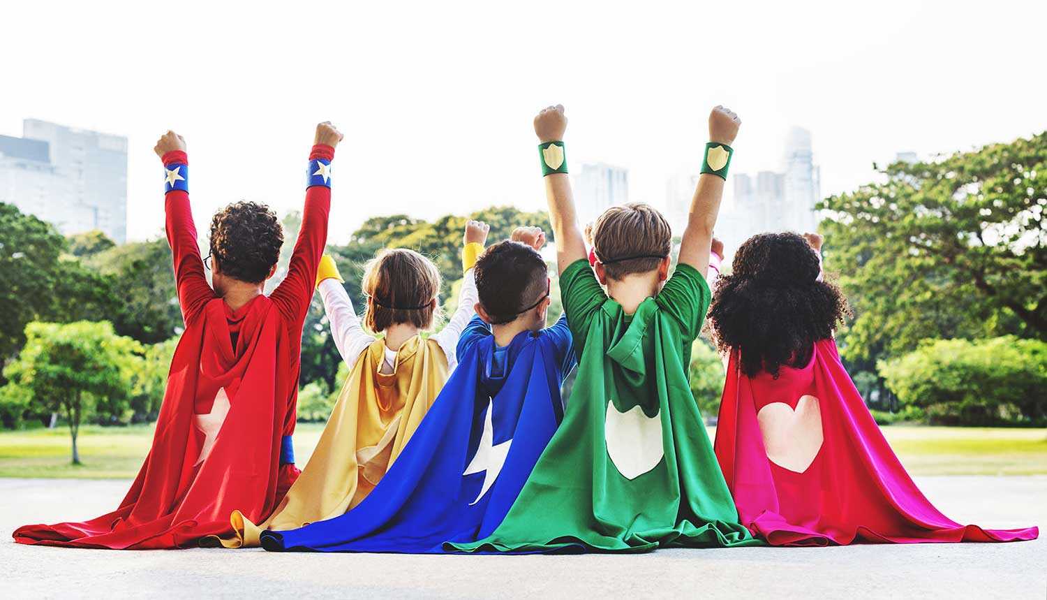 Superhero kids cropped