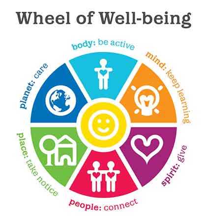 Well being wheel